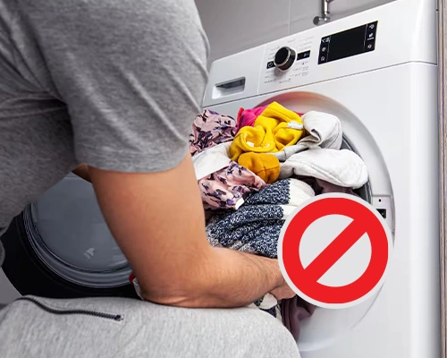 Do not Overload the Washing Machine
