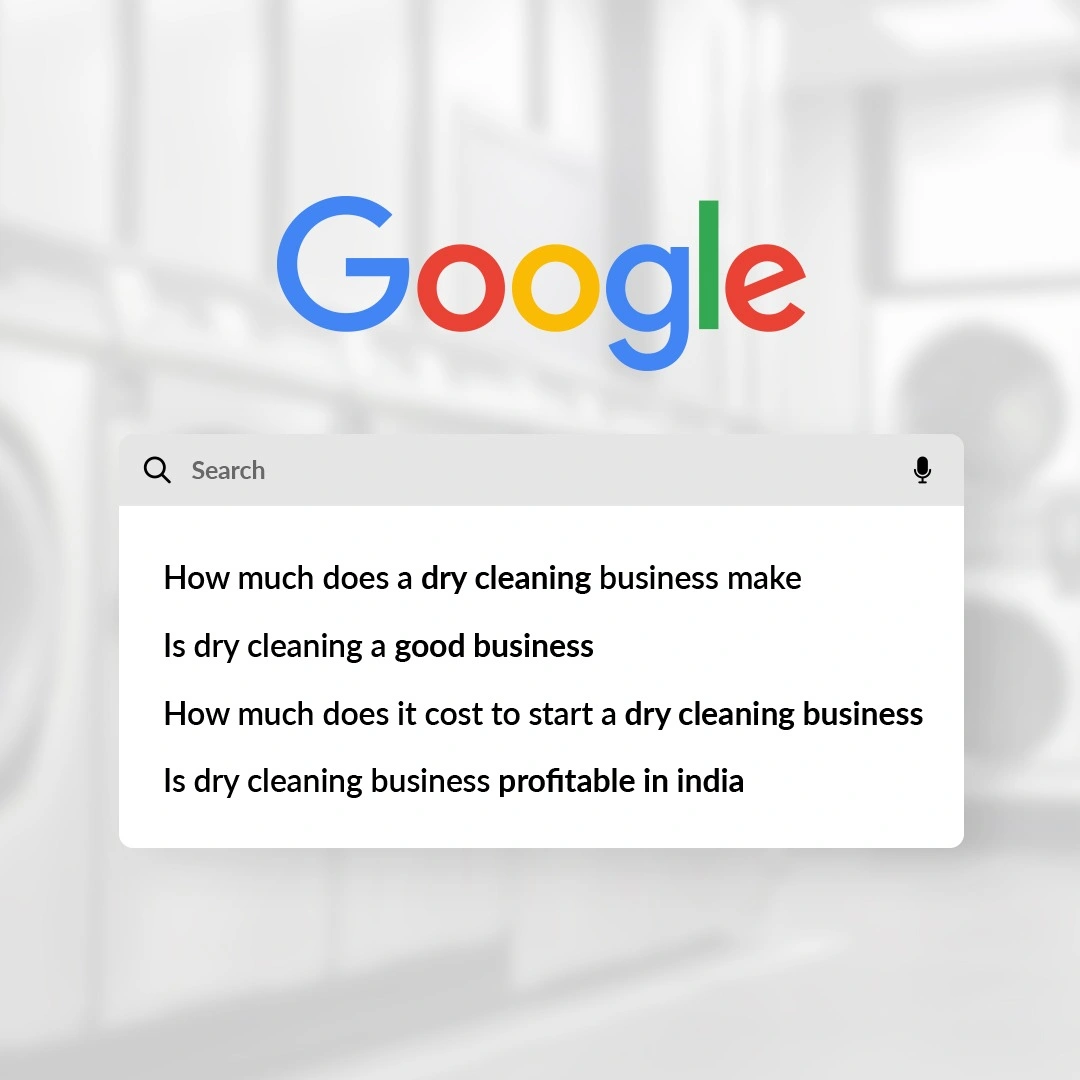 market research for dry cleaning business